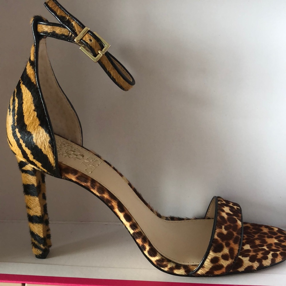 Vince Camuto 3.75” straps heel